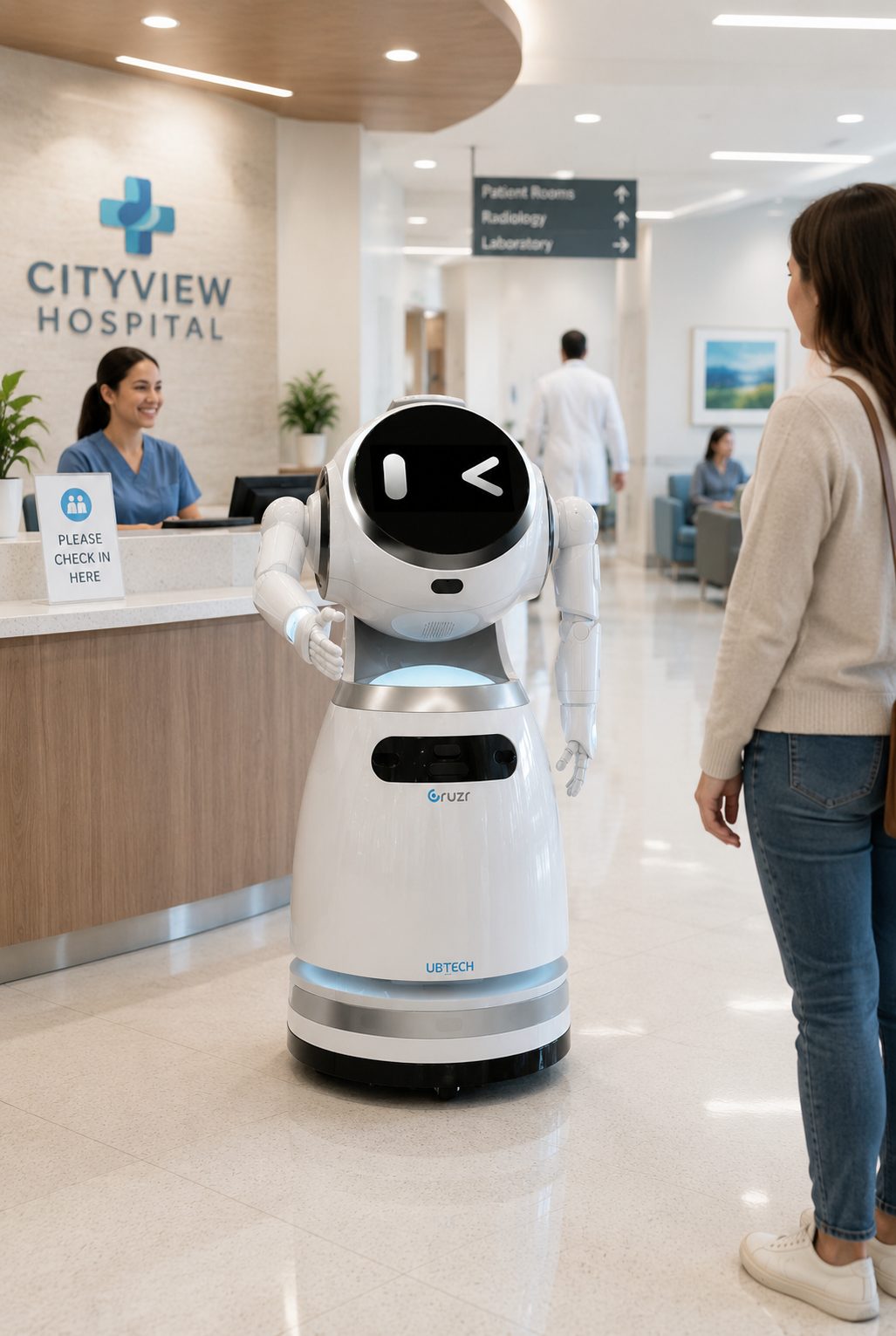 Hospital robot assistant
